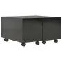 Mesa de centro madera de ingeniería negro brillante 60x60x35cm de vidaXL, Mesas de centro - Ref: Foro24-283722, Precio: 55,04...