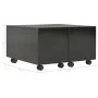 Mesa de centro madera de ingeniería negro brillante 60x60x35cm de vidaXL, Mesas de centro - Ref: Foro24-283722, Precio: 55,04...