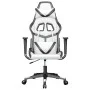 Silla gaming cuero sintético blanco y negro de , Sillones para videojuegos - Ref: Foro24-3143674, Precio: 114,88 €, Descuento: %
