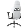 Silla gaming cuero sintético blanco y negro de , Sillones para videojuegos - Ref: Foro24-3143674, Precio: 114,88 €, Descuento: %