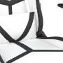 Silla gaming cuero sintético blanco y negro de , Sillones para videojuegos - Ref: Foro24-3143674, Precio: 114,88 €, Descuento: %