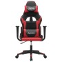 Silla gaming cuero sintético negro y rojo de , Sillones para videojuegos - Ref: Foro24-3143688, Precio: 117,62 €, Descuento: %