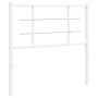 Cabecero de metal blanco 100 cm de , Cabeceros y pies de cama - Ref: Foro24-355639, Precio: 24,33 €, Descuento: %