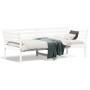 Sofá cama madera maciza de pino blanco 90x190 cm de , Camas y somieres - Ref: Foro24-842879, Precio: 128,36 €, Descuento: %