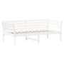 Sofá cama madera maciza de pino blanco 90x190 cm de , Camas y somieres - Ref: Foro24-842879, Precio: 128,36 €, Descuento: %