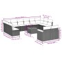 Set sofás de jardín con cojines 13 pzas ratán sintético beige de , Conjuntos de jardín - Ref: Foro24-3258853, Precio: 825,79 ...