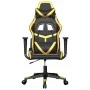 Schwarz-goldener Gaming-Stuhl aus Kunstleder von , Gaming-Stühle - Ref: Foro24-3143667, Preis: 114,57 €, Rabatt: %