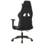 Schwarz-goldener Gaming-Stuhl aus Kunstleder von , Gaming-Stühle - Ref: Foro24-3143667, Preis: 114,57 €, Rabatt: %