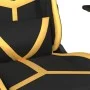 Schwarz-goldener Gaming-Stuhl aus Kunstleder von , Gaming-Stühle - Ref: Foro24-3143667, Preis: 114,57 €, Rabatt: %