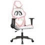 Silla gaming cuero sintético blanco y rosa de , Sillones para videojuegos - Ref: Foro24-3143673, Precio: 114,96 €, Descuento: %