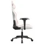 Silla gaming cuero sintético blanco y rosa de , Sillones para videojuegos - Ref: Foro24-3143673, Precio: 114,96 €, Descuento: %