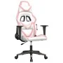 Silla gaming cuero sintético blanco y rosa de , Sillones para videojuegos - Ref: Foro24-3143673, Precio: 114,96 €, Descuento: %