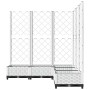 Jardinera con enrejado PP blanco 120x120x121,5 cm de , Maceteros y jardineras - Ref: Foro24-153287, Precio: 132,35 €, Descuen...