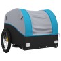 Remolque para bicicleta hierro negro y azul 30 kg de , Remolques para bicicletas - Ref: Foro24-94121, Precio: 85,29 €, Descue...