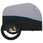 Remolque para bicicleta hierro negro y azul 30 kg de , Remolques para bicicletas - Ref: Foro24-94121, Precio: 85,29 €, Descue...
