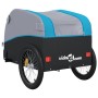 Remolque para bicicleta hierro negro y azul 30 kg de , Remolques para bicicletas - Ref: Foro24-94121, Precio: 85,29 €, Descue...