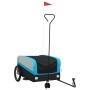 Remolque para bicicleta hierro negro y azul 45 kg de , Remolques para bicicletas - Ref: Foro24-94072, Precio: 91,42 €, Descue...