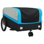Remolque para bicicleta hierro negro y azul 45 kg de , Remolques para bicicletas - Ref: Foro24-94072, Precio: 91,42 €, Descue...