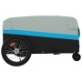 Remolque para bicicleta hierro negro y azul 45 kg de , Remolques para bicicletas - Ref: Foro24-94072, Precio: 91,42 €, Descue...