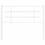 White metal headboard 107 cm by , Headboards and footboards - Ref: Foro24-355640, Price: 23,89 €, Discount: %