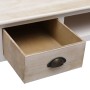 Mesa consola de madera 110x45x76 cm de vidaXL, Mesas auxiliares - Ref: Foro24-284160, Precio: 106,21 €, Descuento: %