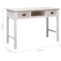 Mesa consola de madera 110x45x76 cm de vidaXL, Mesas auxiliares - Ref: Foro24-284160, Precio: 105,40 €, Descuento: %