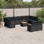 Set de sofás de jardín y cojines 13 pzas ratán sintético negro de , Conjuntos de jardín - Ref: Foro24-3258849, Precio: 851,94...