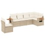 Juego de sofás jardín con cojines 6 pzas ratán sintético beige de , Conjuntos de jardín - Ref: Foro24-3259258, Precio: 474,28...