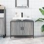Armario lavabo baño madera ingeniería gris Sonoma 80x30x60 cm de , Tocadores - Ref: Foro24-842454, Precio: 63,10 €, Descuento: %