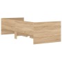 Estructura de cama con cajones roble Sonoma 90x190 cm de , Camas y somieres - Ref: Foro24-3207352, Precio: 172,57 €, Descuent...