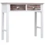 Mesa consola de madera marrón 90x30x77 cm de vidaXL, Mesas auxiliares - Ref: Foro24-284144, Precio: 85,69 €, Descuento: %