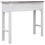 Mesa consola de madera marrón 90x30x77 cm de vidaXL, Mesas auxiliares - Ref: Foro24-284144, Precio: 85,69 €, Descuento: %