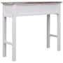 Mesa consola de madera marrón 90x30x77 cm de vidaXL, Mesas auxiliares - Ref: Foro24-284144, Precio: 86,44 €, Descuento: %
