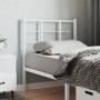 Cabecero de metal blanco 75 cm de , Cabeceros y pies de cama - Ref: Foro24-355636, Precio: 19,83 €, Descuento: %
