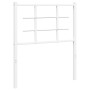 Cabecero de metal blanco 75 cm de , Cabeceros y pies de cama - Ref: Foro24-355636, Precio: 19,83 €, Descuento: %