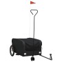 Remolque para bicicleta hierro negro 45 kg de , Remolques para bicicletas - Ref: Foro24-94073, Precio: 88,44 €, Descuento: %