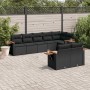 Set de sofás de jardín 8 piezas y cojines ratán sintético negro de , Conjuntos de jardín - Ref: Foro24-3259388, Precio: 637,4...