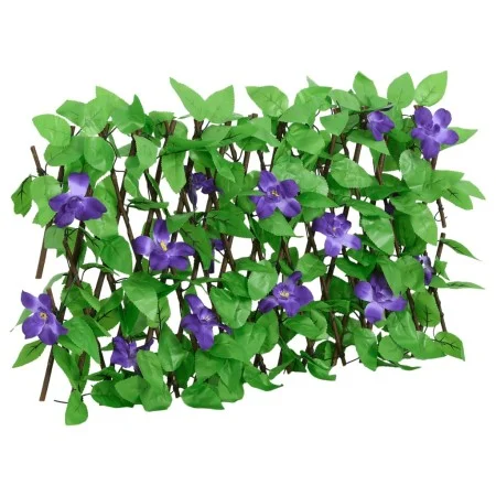 Enrejado valla expansible de hiedra artificial verde 180x20 cm de , Paneles de vallas - Ref: Foro24-366572, Precio: 28,46 €, ...