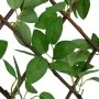 Enrejado expandible hiedra artificial verde 5 uds 180x30 cm de , Paneles de vallas - Ref: Foro24-366585, Precio: 63,85 €, Des...