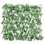 Enrejado expansible de hiedra artificial verde 5 uds 186x30 cm de , Paneles de vallas - Ref: Foro24-366591, Precio: 145,32 €,...