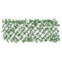 Enrejado expansible de hiedra artificial verde 5 uds 186x30 cm de , Paneles de vallas - Ref: Foro24-366591, Precio: 145,32 €,...