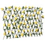 Enrejado valla expansible hiedra artificial amarillo 180x60 cm de , Paneles de vallas - Ref: Foro24-366598, Precio: 37,23 €, ...