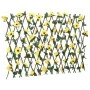 Enrejado valla expansible hiedra artificial amarillo 180x60 cm by , fence panels - Ref: Foro24-366598, Price: 32,33 €, Discou...