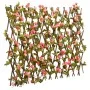 Erweiterbares Zaungitter aus künstlichem Efeu in Rosa, 180 x 60 cm von , Zaunpaneele - Ref: Foro24-366578, Preis: 46,74 €, Ra...