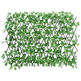 Enrejado valla expansible de hiedra artificial verde 180x65 cm de , Paneles de vallas - Ref: Foro24-366586, Precio: 50,17 €, ...