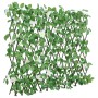 Enrejado valla expansible de hiedra artificial verde 186x30 cm de , Paneles de vallas - Ref: Foro24-366590, Precio: 37,40 €, ...