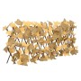 Enrejado expansible hoja de arce artificial naranja 180x30 cm de , Paneles de vallas - Ref: Foro24-366592, Precio: 16,59 €, D...