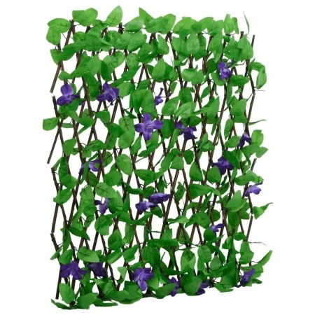 Enrejado valla expansible de hiedra artificial verde 180x70 cm de , Paneles de vallas - Ref: Foro24-366574, Precio: 38,18 €, ...