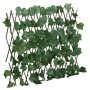 Enrejado expansible de parra artificial verde 5 uds 190x60 cm de , Paneles de vallas - Ref: Foro24-366583, Precio: 53,70 €, D...