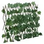 Enrejado expansible de parra artificial verde 5 uds 190x60 cm de , Paneles de vallas - Ref: Foro24-366583, Precio: 57,66 €, D...